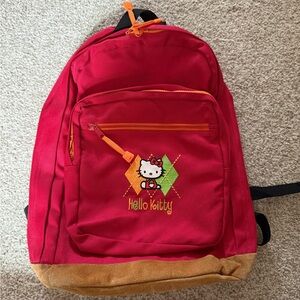 Hello Kitty Red Backpack